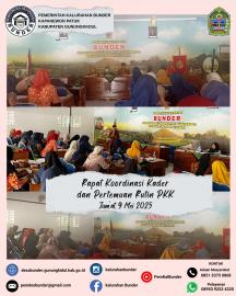 RAPAT KOORDINASI KADER DAN PERTEMUAN RUTIN PKK